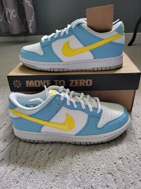 Size 6Y / 7.5W - Nike Dunk Low Next Nature Homer Simpson (GS) - DX3382-400